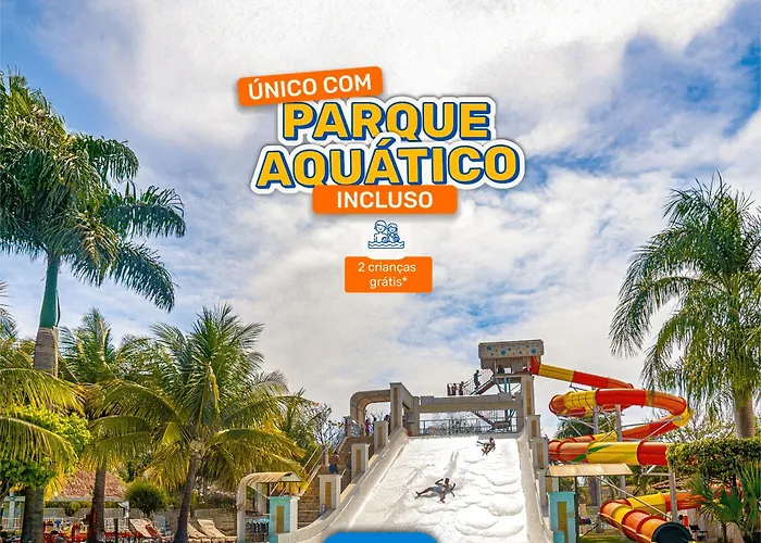 diRoma Lacqua II direto com o Grupo diRoma com acesso ao Acqua Park e Café da manhã Caldas Novas